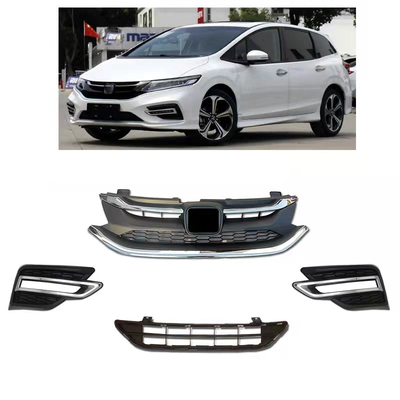 CLA Honeycomb Matt Μαύρο Κροματοποιημένο μπροστινό κιβώτιο για αυτοκίνητα για την Honda Jade 2017 2018 2019 2020 FR1 71121-T4N-H71