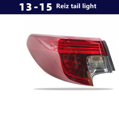 Red Car Taillights for Toyota 2006-2015 Reiz Mark X LED Rear Lamps Tail Lamp