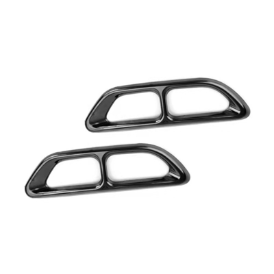 Αρκετά αποθέματα Προμήθειες Carbon Fiber Muffler Tip Exhaust Pipe Nozzle Cover για το Accord 10η