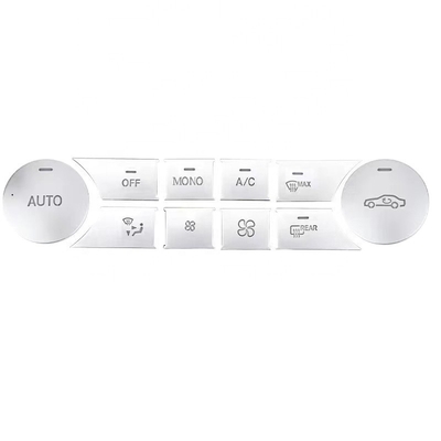 Car Door Window Glass Lift Switch Button Cover Decor For Mercedes Benz W204 GLK 300