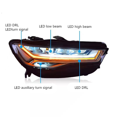 Πλήρης προβολέας LED για Audi A6 Avant C7 PA 2016-2018 Προηγμένη τεχνολογία LED