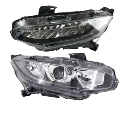 Car LED Headlight for Honda Civic 33150-TET-H01 33100-TET-H01 OE No. 33150-TET-H01