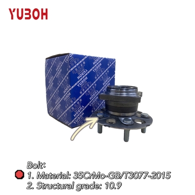 Αριστερός δεξιός πίσω τροχός Hub για Honda HRV CRV 2WD 42200-3W0-A01 Grade 10.9 δομή μπουλόν